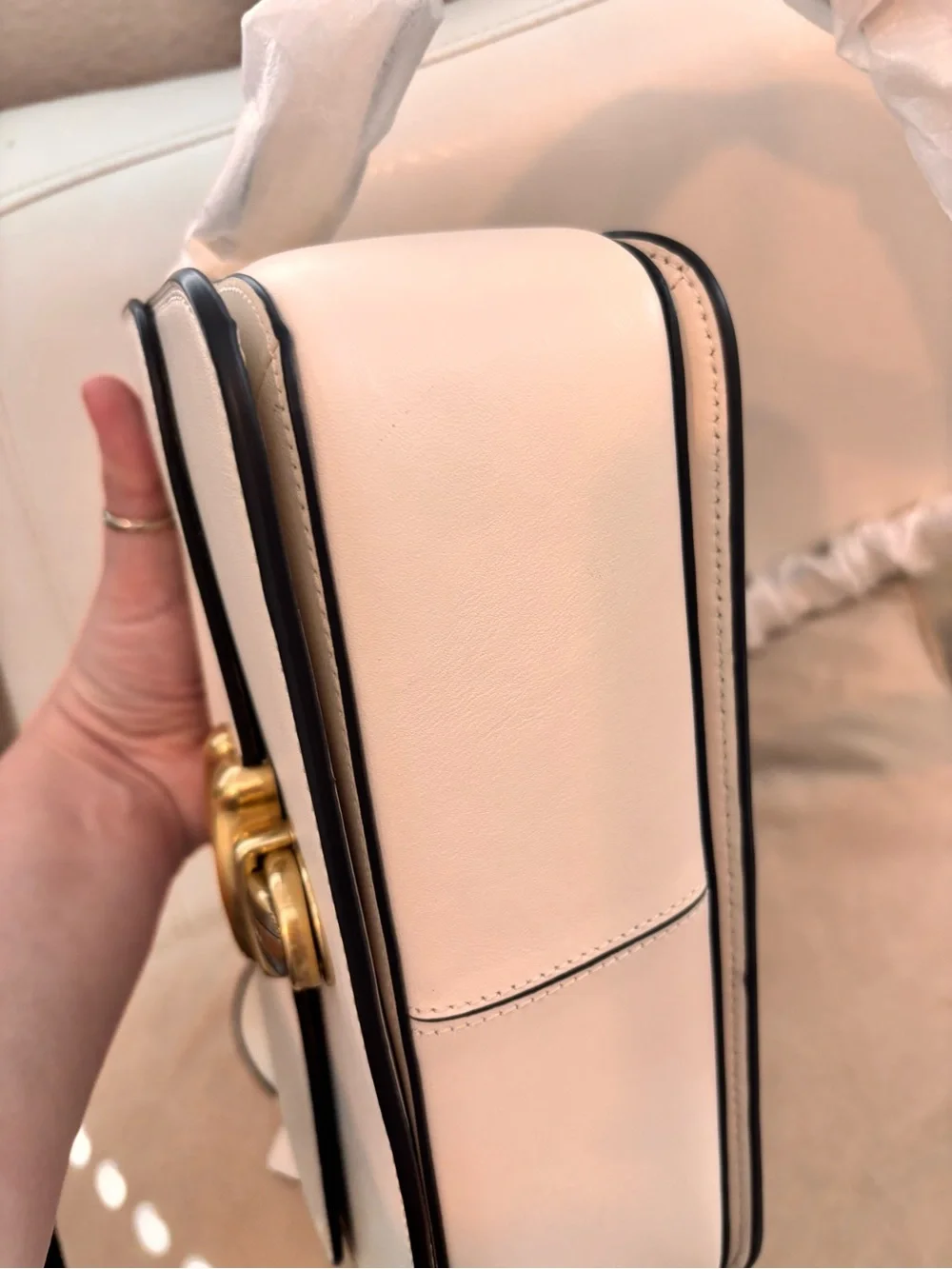 COACH Studio Chalk White Crossbody Shoulder Bag NWT $450+ - Picture 9 of 16